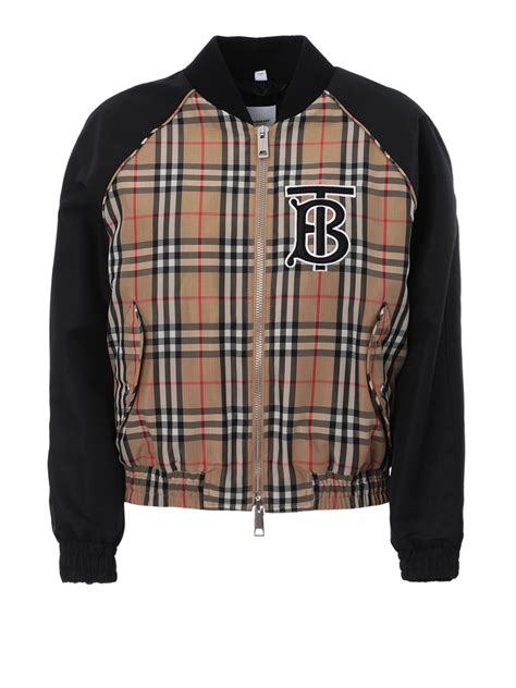 burberry vintage bomber jacket|burberry military jacket.